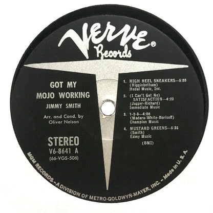 Jimmy Smith : Got My Mojo Workin' (LP,Album,Stereo)