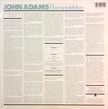 John Adams, San Francisco Symphony Orchestra, The, Edo De Waart : Harmonielehre (LP,Stereo)