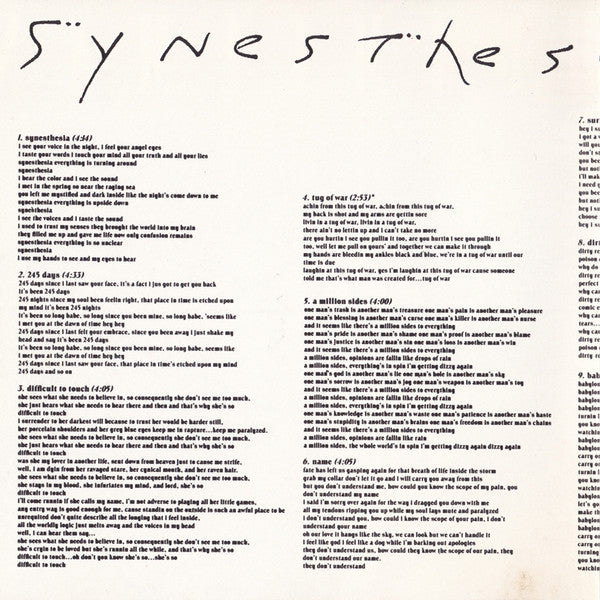Peter Himmelman : Synesthesia (Album)