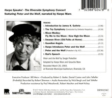 Harpo Marx : Harpo Speaks! The Riverside Symphony Concert (Album)