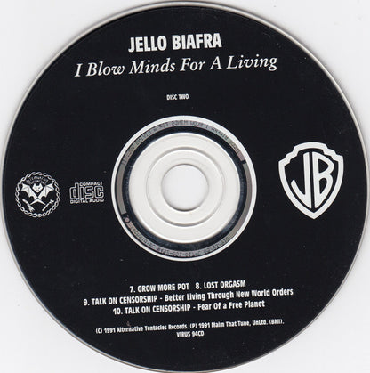 Jello Biafra : I Blow Minds For A Living (Album,Reissue)