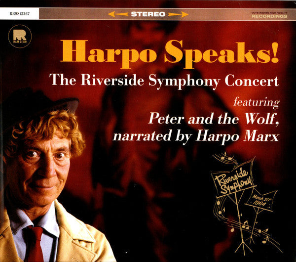 Harpo Marx : Harpo Speaks! The Riverside Symphony Concert (LP)