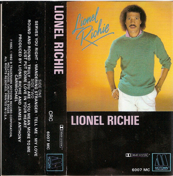 Lionel Richie : Lionel Richie (Album,Club Edition)
