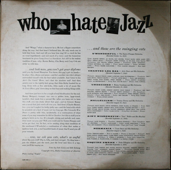 Various : Jazz For People Who Hate Jazz (LP,Compilation)