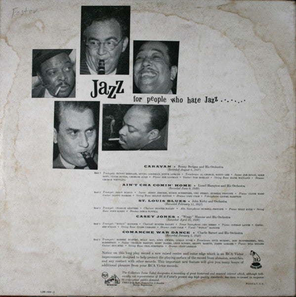 Various : Jazz For People Who Hate Jazz (LP,Compilation)