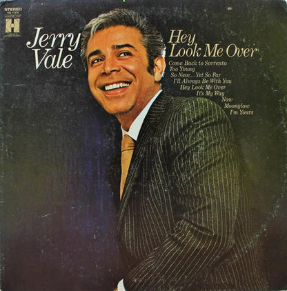 Jerry Vale : Hey Look Me Over (LP,Album,Stereo)