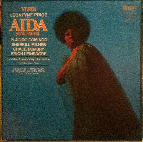 Giuseppe Verdi With Leontyne Price : Aida (Highlights) (LP,Album,Stereo)