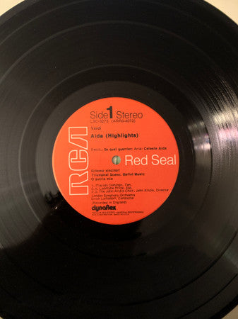 Giuseppe Verdi With Leontyne Price : Aida (Highlights) (LP,Album,Stereo)