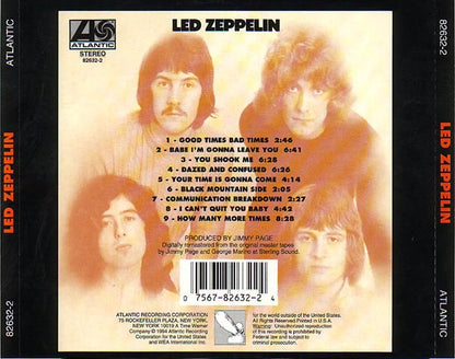 Led Zeppelin : Led Zeppelin (Album,Reissue,Remastered)