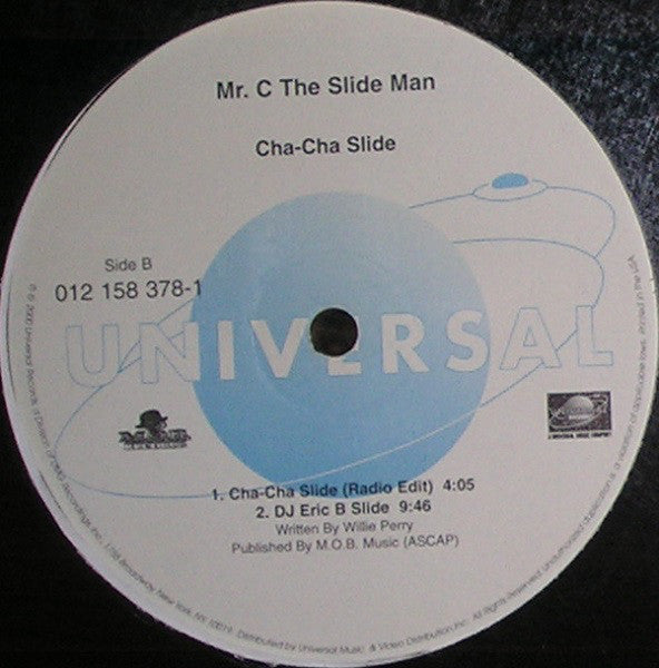 Mr. C The Slide Man : Cha-Cha Slide (12")
