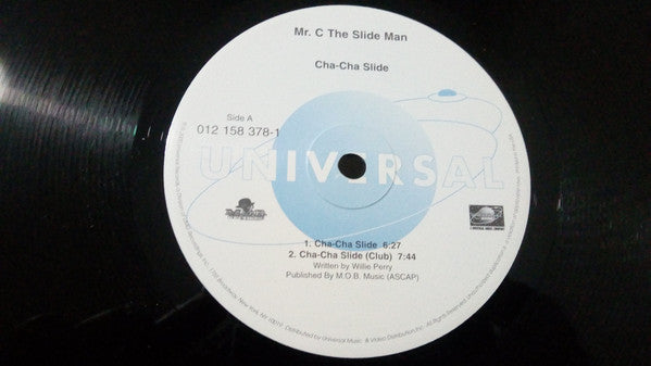 Mr. C The Slide Man : Cha-Cha Slide (12")