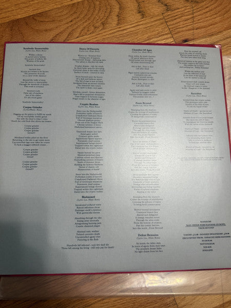Massacre : From Beyond (LP,Album,Reissue)