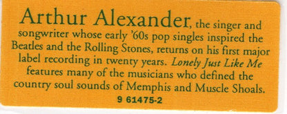 Arthur Alexander : Lonely Just Like Me (Album)