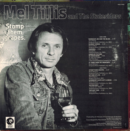 Mel Tillis And Statesiders (2), The : Stomp Them Grapes (LP)