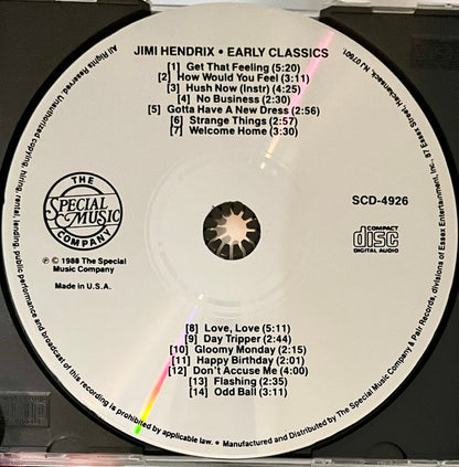Jimi Hendrix : Early Classics (Compilation)