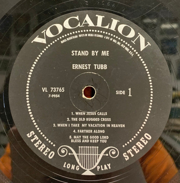 Ernest Tubb : Stand By Me (LP,Album,Stereo)