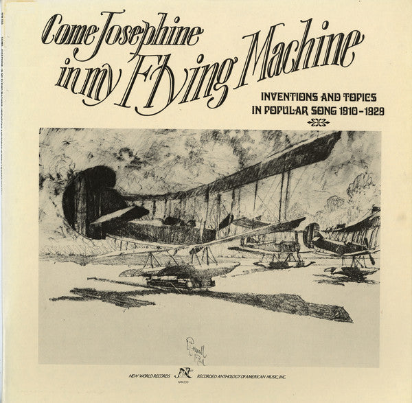 Various : Come Josephine In My Flying Machine: Inventions And Topics In Popular Song 1910-1929 (LP,Compilation)