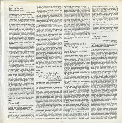 Various : Come Josephine In My Flying Machine: Inventions And Topics In Popular Song 1910-1929 (LP,Compilation)