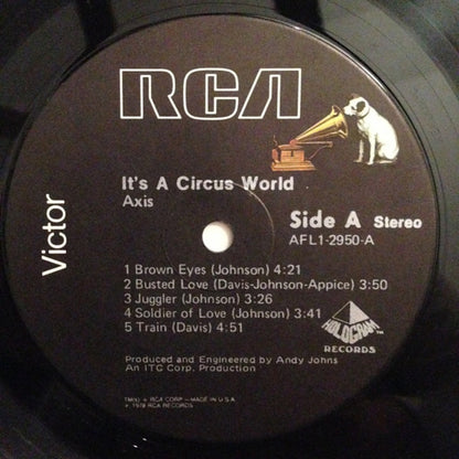 Axis (10) : It's A Circus World (LP,Album,Stereo)