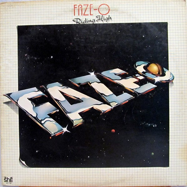 Faze-O : Riding High (LP,Album,Stereo)