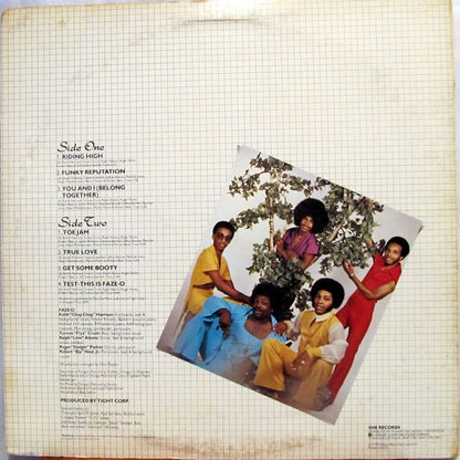 Faze-O : Riding High (LP,Album,Stereo)