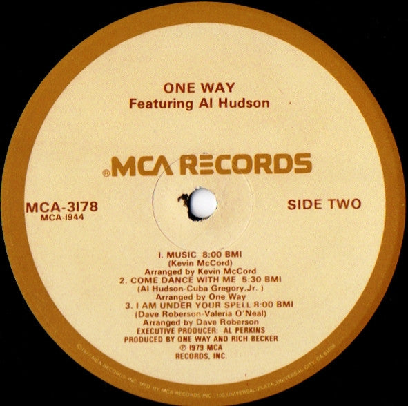 One Way Featuring Al Hudson : One Way Featuring Al Hudson (LP,Album)