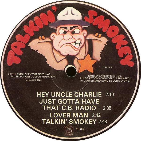 Jodie Lyons : Talkin' Smokey (LP,Album)