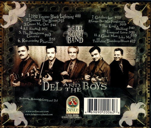 Del McCoury Band, The : Del And The Boys (Album,HDCD)
