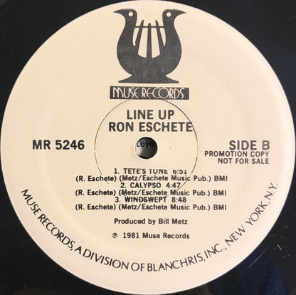 Ron Escheté : Line-Up (LP,Album,Promo)