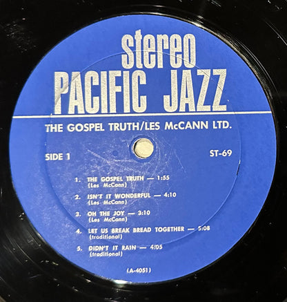 Les McCann Ltd. : The Gospel Truth (LP,Album,Stereo)
