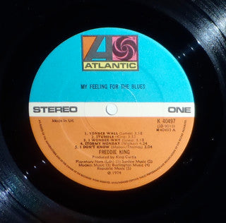 Freddie King : My Feeling For The Blues (LP,Album,Reissue)