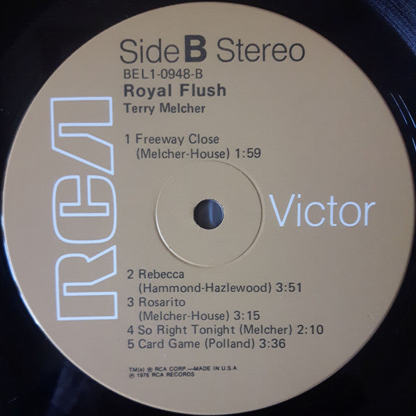 Terry Melcher : Royal Flush (LP,Album)