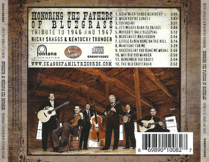 Ricky Skaggs & Kentucky Thunder : Honoring The Fathers Of Bluegrass (Album)