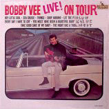 Bobby Vee : Live! On Tour (LP,Album,Mono)