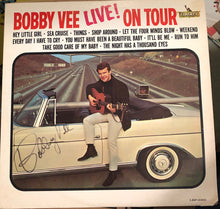 Bobby Vee : Live! On Tour (LP,Album,Mono)