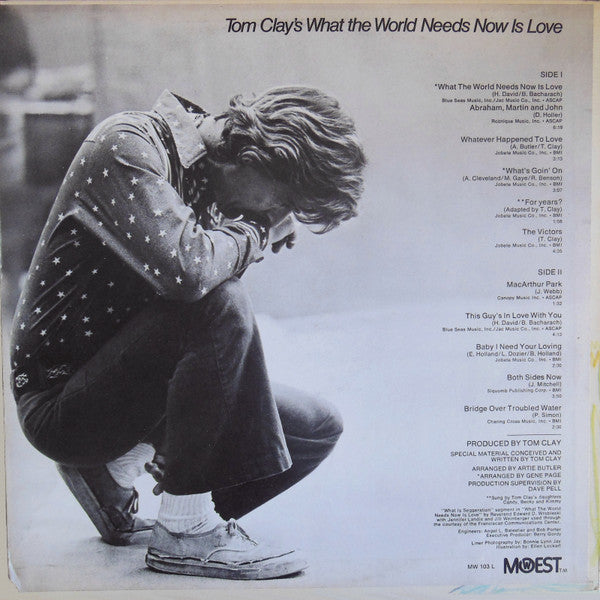 Tom Clay : What The World Needs Now Is Love (LP,Album)