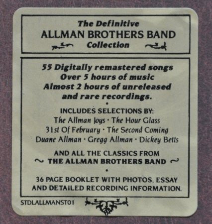 Allman Brothers Band, The : Dreams (Compilation)