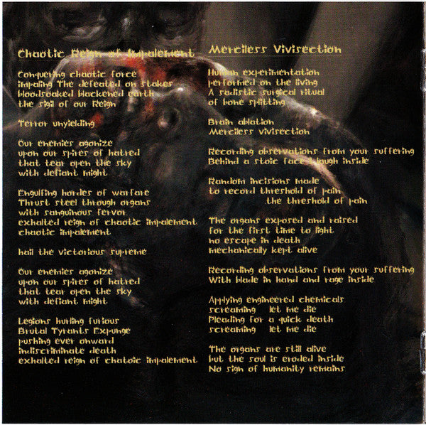Gored (3) : Incinerate The Vanquished (Album)