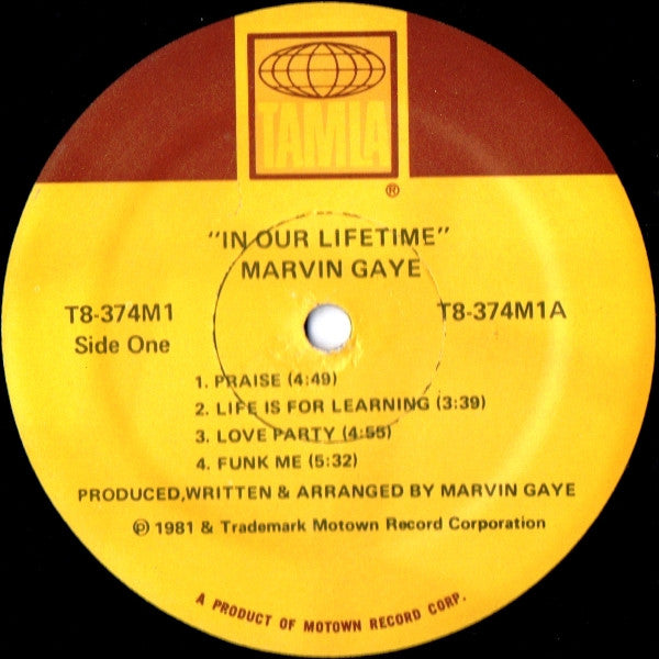 Marvin Gaye : In Our Lifetime (LP,Album)