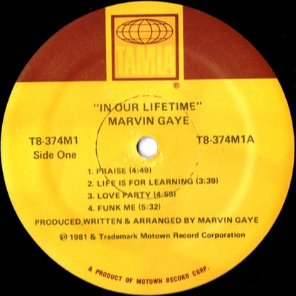 Marvin Gaye : In Our Lifetime (LP,Album)