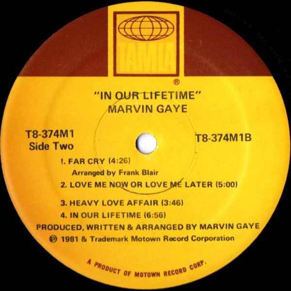 Marvin Gaye : In Our Lifetime (LP,Album)