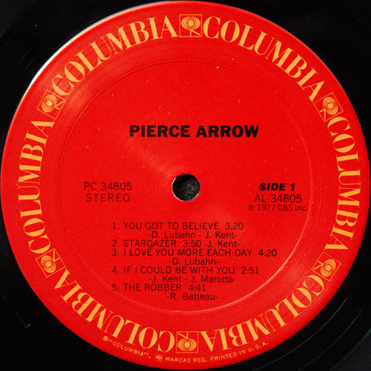Pierce Arrow : Pierce Arrow (LP,Album)