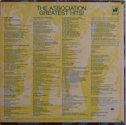 Association (2), The : Greatest Hits! (LP,Compilation,Repress,Stereo)