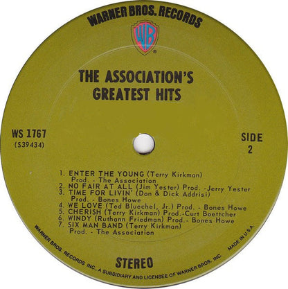 Association (2), The : Greatest Hits! (LP,Compilation,Repress,Stereo)