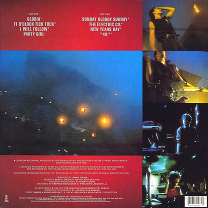 U2 : Live "Under A Blood Red Sky" (LP,Mini-Album)