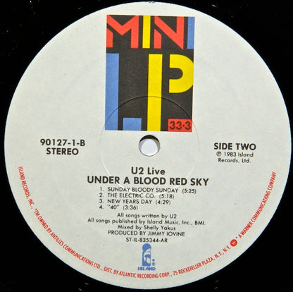 U2 : Live "Under A Blood Red Sky" (LP,Mini-Album)