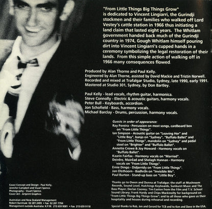 Paul Kelly And The Messengers : Comedy (Album)