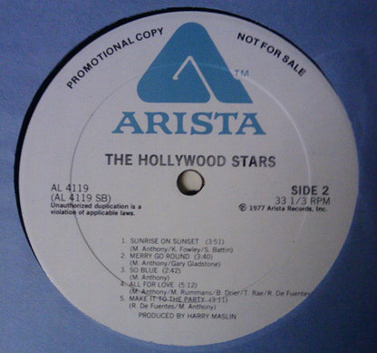 Hollywood Stars, The : The Hollywood Stars (LP,Album,Promo)