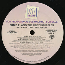 DJ Eddie F And The Untouchables (4) : "Let's Get It On" The Album (LP,Album,Promo)