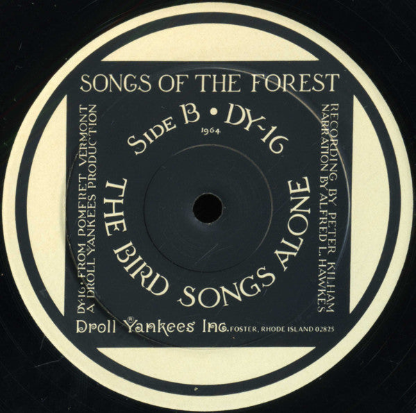 Peter Kilham Narration By Alfred L. Hawkes : Songs Of The Forest (LP,Album,Mono)